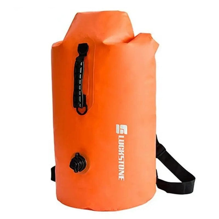 Hopvikbar vattentät ryggsäck Orange 60L Ryggsacken