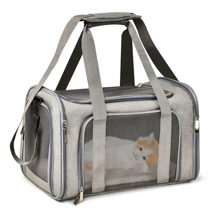 Ryggsäck hund 15 kg Grå / M (43x28x28cm) Ryggsacken