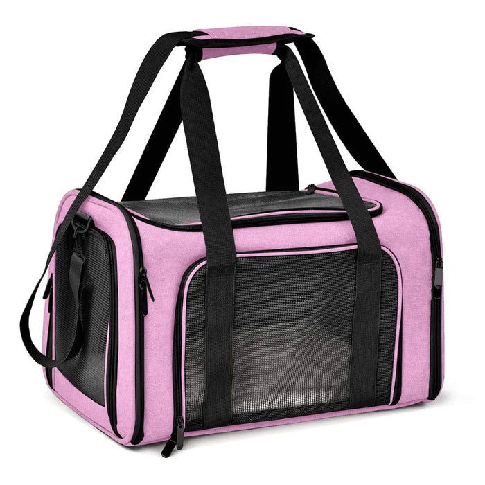 Ryggsäck hund 15 kg Rosa / M (43x28x28cm) Ryggsacken